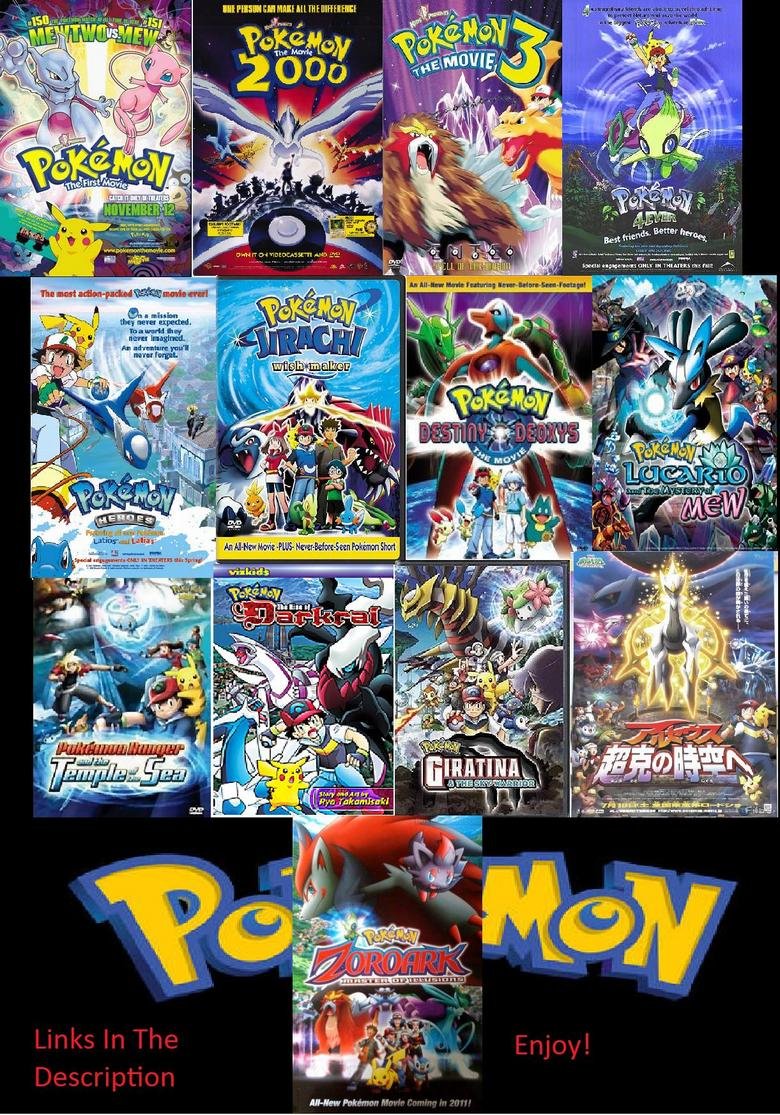all the pokemon movies